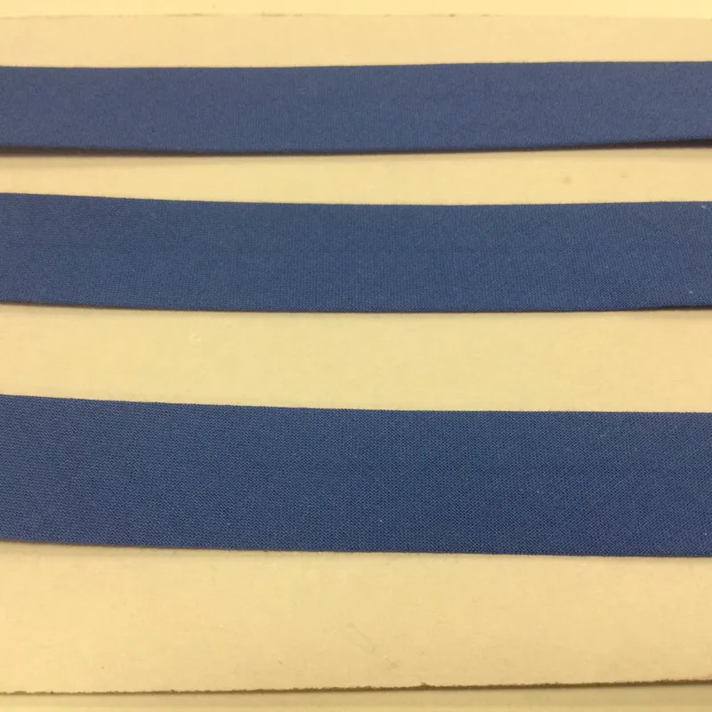 Galantéria, Šikmé prúžky, Jednofarebné - Šikmý prúžok bavlna 20mm modrá