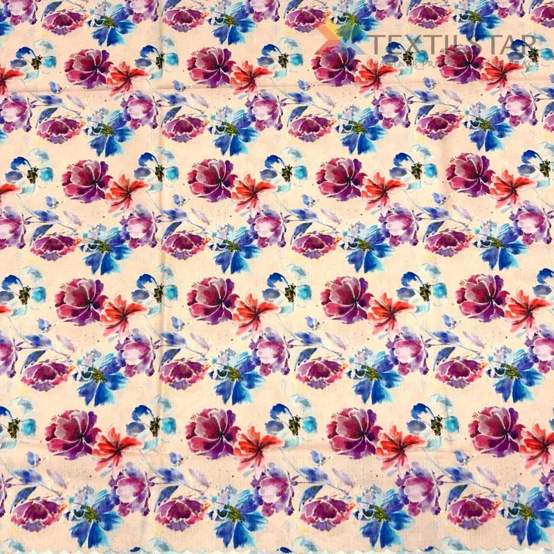 Obrusy na stoly, Bytový textil a dekorácie, Teflónové obrusy - Obrus odolný voči škvrnám 120x140 cm - farebné kvety na ružovom